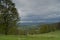 Rural Carpathian landscape Romania