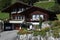 Rural chalets at Wilen on the Swiss alps