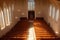 Rural churches Capture the landscape from a bird\\\'s eye view made with generative ai