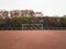 Rural Cinder soccer pitch in Germany