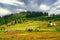 Rural cottages and buildings in Kaleboynu highland, Ordu