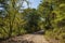 Rural Country Road on the Cherokee Nation in Stilwell, Oklahoma