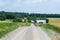 Rural Country York County Pennsylvania Farmland, on a Summer Day