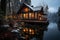 Rural Elegance Cabin Getaway with Spectacular Lake Views