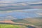 Rural farmland around Sacramento aerial from airplane, including view of rural surrounding agricultural, landscape California