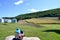 Rural farmland landscape, upstate New York