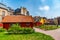 Rural houses at the Kulturen open-air museum in Lund, Sweden