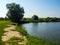 Rural lake in Ukraine