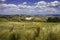 Rural landscape along the Cassia near Radicofani, Tuscany