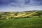 Rural landscape along the road from Fano to Mondavio, Marche