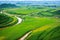 a rural landscape and a natural landscape in the province.