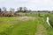 Rural landscape with pasture and farm in Nunspeet