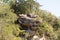 Rural landscape and rocks in Cerro ChapadÃ£o, Brazil 01