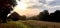 Rural landscape in swiss normandy