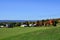 Rural landscape in upstate New York, Autumn Season