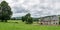 Rural landscape view at the Ardennes, Waimes, Belgium