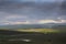 RURAL LANDSCAPE WINTER.Between Apulia and Basilicata: hillside with farmhouses. -ITALY- .