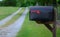 Rural Mailbox along a gravel road