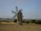 Rural mediterranean windmill on Mallorca, Ballears