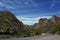 Rural mountain pass freeway road Montagu, Cape Town
