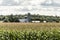 Rural Ontario Farm with Barn Silo storage agriculture animals Canada farming