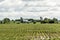 Rural Ontario Farm with Barn Silo storage agriculture animals Canada farming