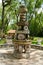 Rural park decor figure retro vintage millstones