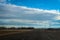 Rural prairie landscape in the winter time