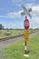 Rural railway crossing