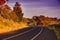 Rural road in Australia