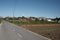 Rural road at Chipar de Cima Vilarinho do Bairro Anadia