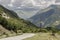 Rural road in the mountains region Tzoumerka, Greece, mountains Pindos