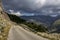Rural road in the mountains region Tzoumerka, Greece, mountains Pindos
