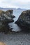 Rural Rugged Coast of a Remote Area of Iceland