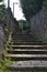 Rural scenic: village steps