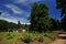 rural school in the woods in summer san martin de los andes without outside people argentina