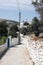 Rural street in Naxos island