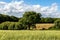 A rural Sussex landscape on a sunny summers day