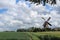Rural Traditional Windmill, Paesens, the Netherlands