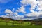 Rural utopian view of Bamford, in Derbyshire.