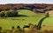 Rural view in the Chilterns in autumn