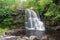 Rural waterfall in Yorkshire