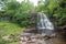 Rural waterfall in Yorkshire