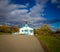 Rural white Church in Cape Breton