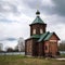 Rural wooden church