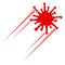 Rush Covid Virus Vector Icon Illustration