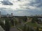 The rushing clouds, timelaps over the city of Gomel in Belarus.