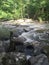 Rushing river in a park in Washington, D.C.