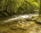 Rushing stream in Smokey Mountains National Park