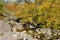 Rushing waters of Stickle Ghyll, located in the Lake District, Cumbria, UK